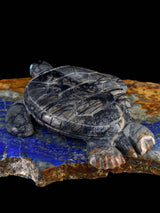 Picasso Marble Turtle Zuni Fetish