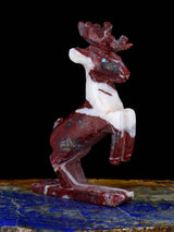 Marble Reindeer Zuni Fetish