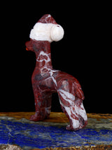 Marble Santa Doggy Zuni Fetish