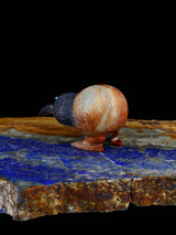 Picasso Marble Kiwi Bird Zuni Fetish