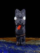 Egyptian Marble Dog Zuni Fetish