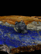 Serpentine Frog Zuni Fetish