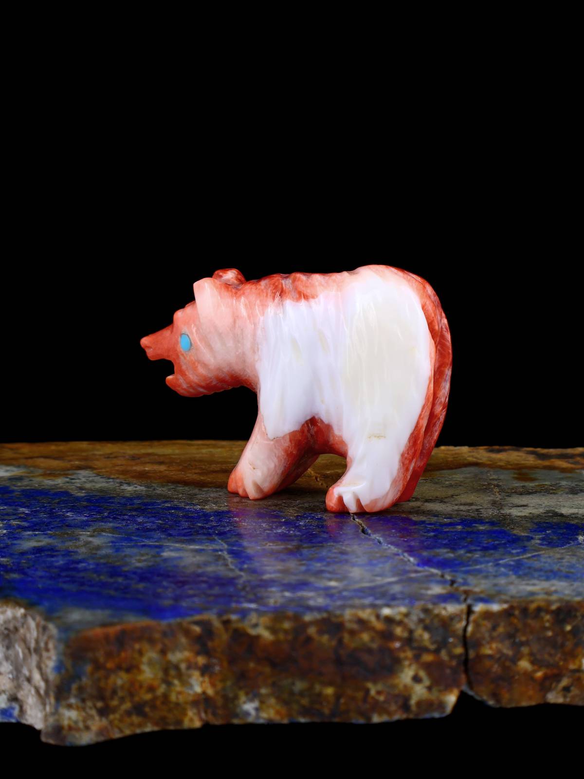 Spiny Oyster Bear Zuni Fetish