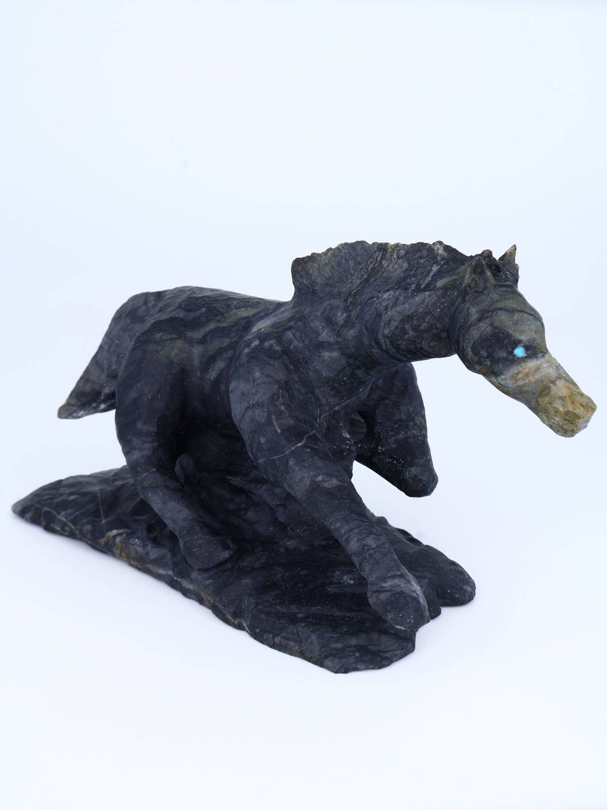 Picasso Marble Horse Zuni Fetish