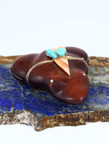Surfite Frog Zuni Fetish Carving - PuebloDirect.com