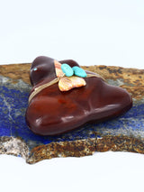 Surfite Frog Zuni Fetish Carving - PuebloDirect.com