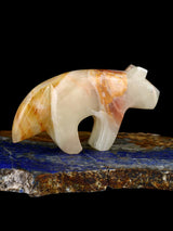 Onyx Wolf Zuni Fetish - PuebloDirect.com
