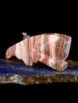 Onyx Bird Zuni Fetish Carving - PuebloDirect.com