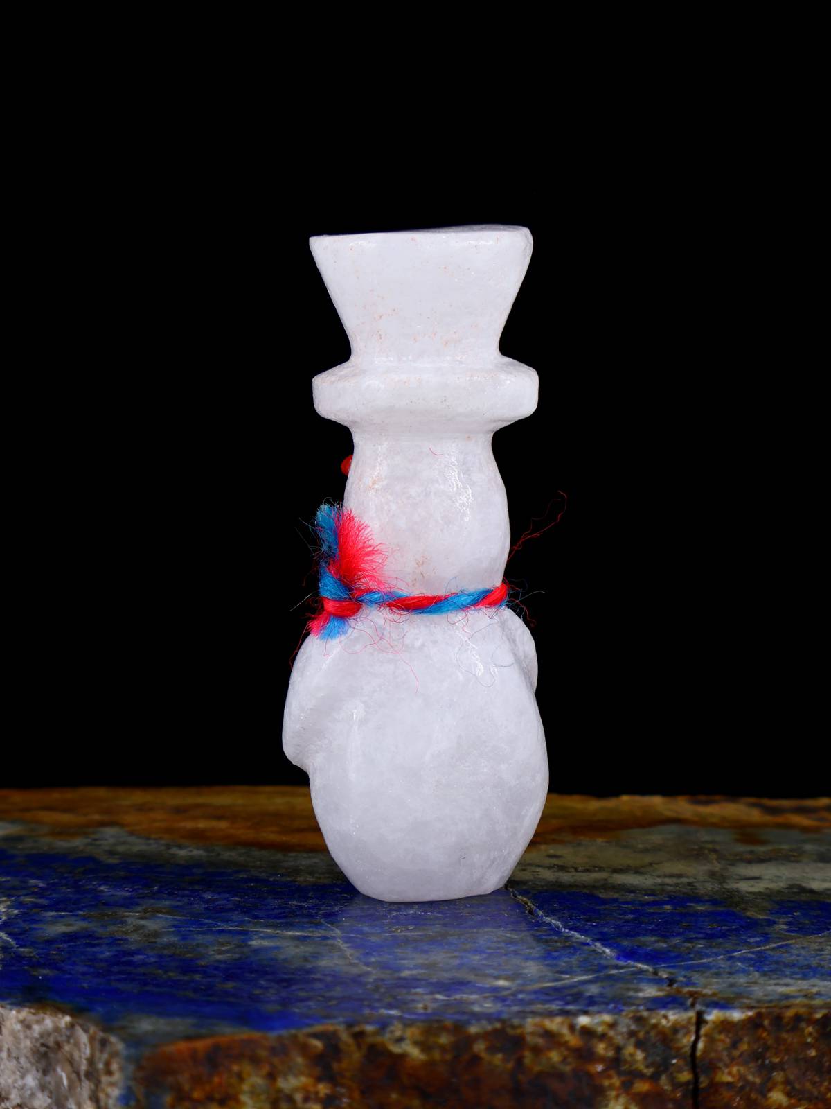 Alabaster Snowman Zuni Fetish