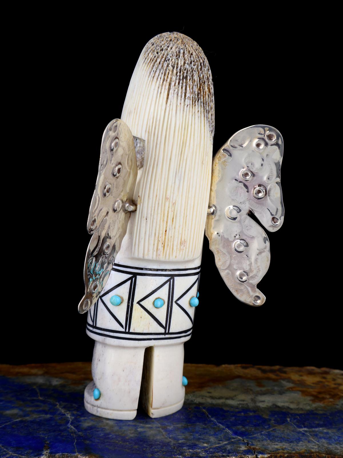 Antler Angel Maiden Zuni Fetish - PuebloDirect.com