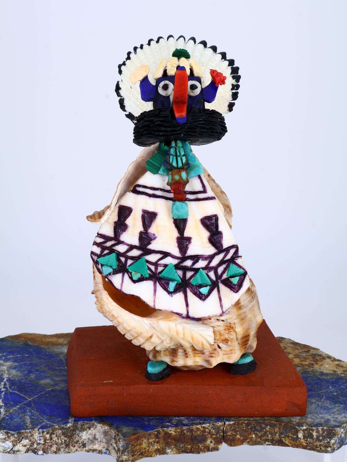 Shell Shalako Zuni Carving - PuebloDirect.com
