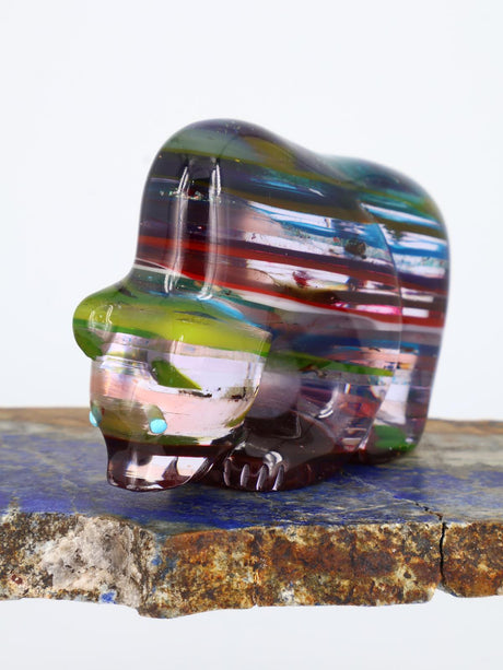 Surfite Bear Zuni Fetish - PuebloDirect.com