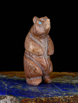 Serpentine Bear Navajo Stone Carving - PuebloDirect.com
