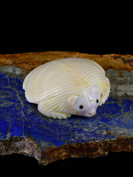 Shell Badger Navajo Carving - PuebloDirect.com