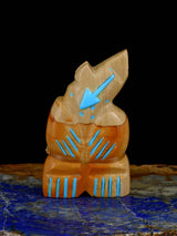 Picture Jasper Bear Navajo Stone Carving - PuebloDirect.com