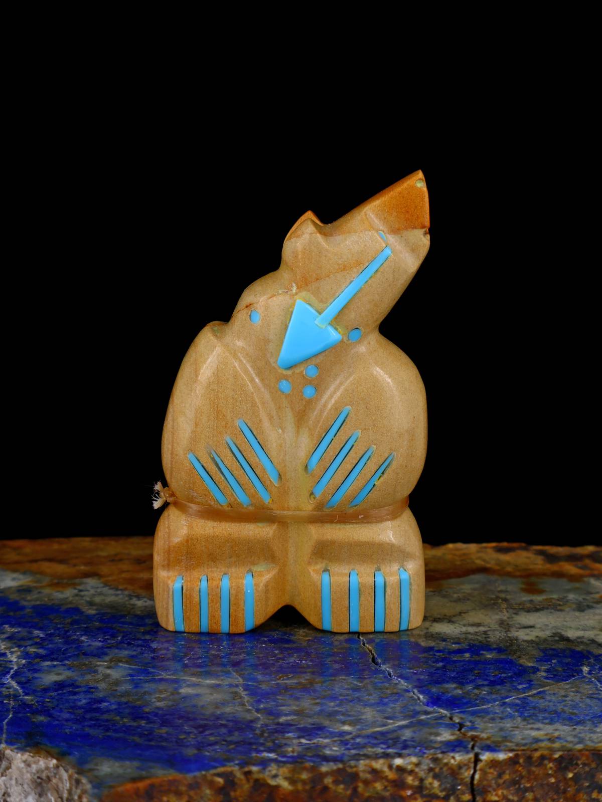Picture Jasper Bear Zuni Fetish - PuebloDirect.com