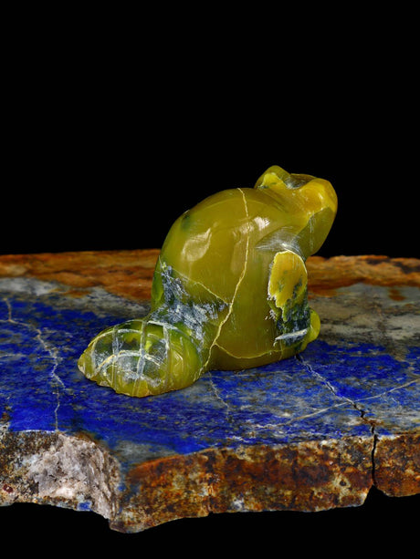 Serpentine Beaver Zuni Fetish - PuebloDirect.com