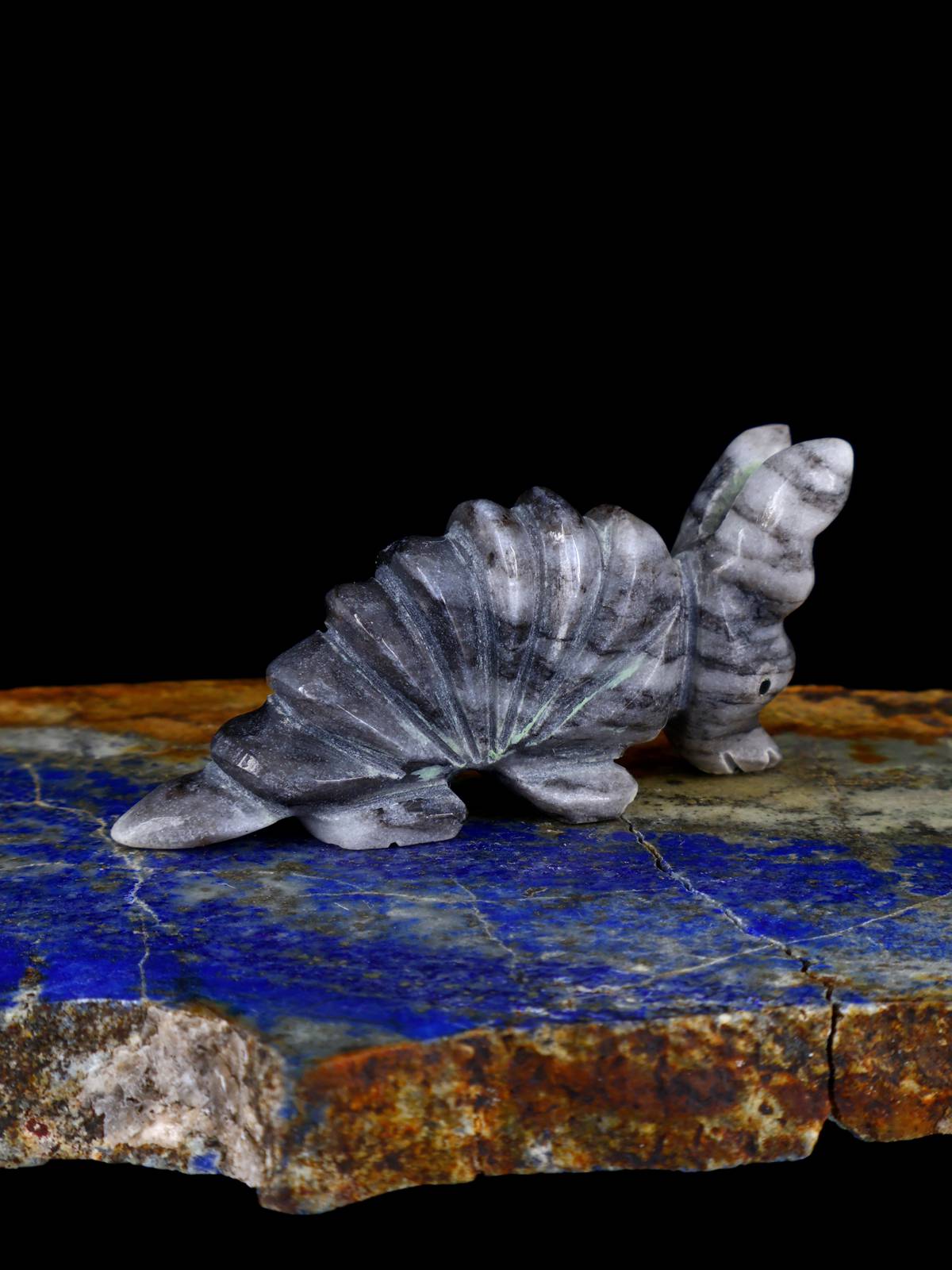 Marble Armadillo Navajo Stone Carving - PuebloDirect.com