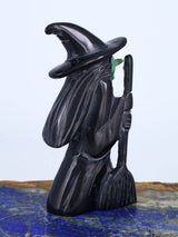 Black Jet Witch Zuni Fetish - PuebloDirect.com