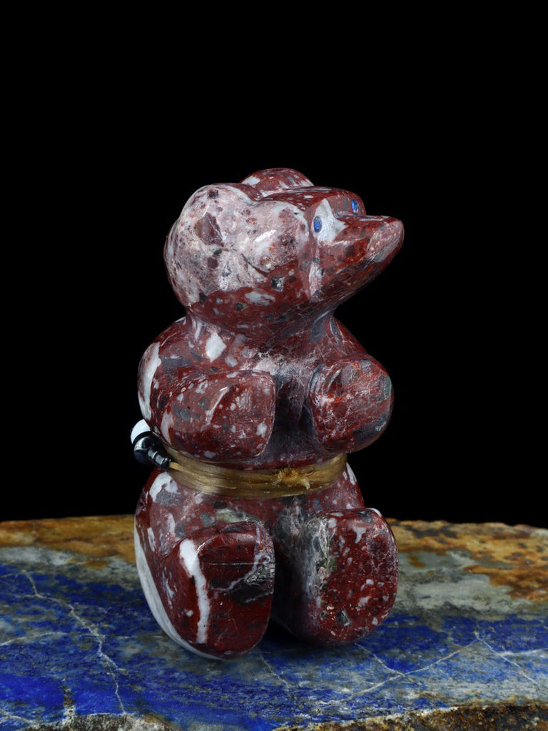 Marble Bear Zuni Fetish - PuebloDirect.com