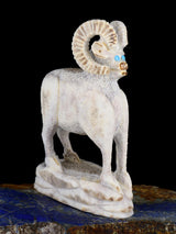 Antler Ram Zuni Fetish - PuebloDirect.com