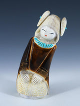 Antler Maiden Zuni Fetish Carving M076 - PuebloDirect.com