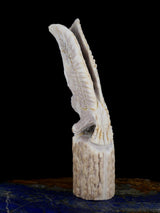 Antler Owl Zuni Fetish