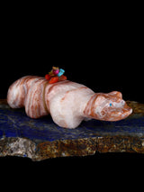 Onyx Wolf Zuni Fetish