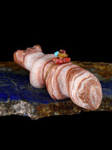 Onyx Wolf Zuni Fetish