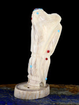 Antler Butterfly Maiden Zuni Fetish Carving