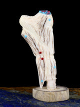 Antler Butterfly Maiden Zuni Fetish Carving