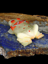 Onyx Frog Zuni Fetish