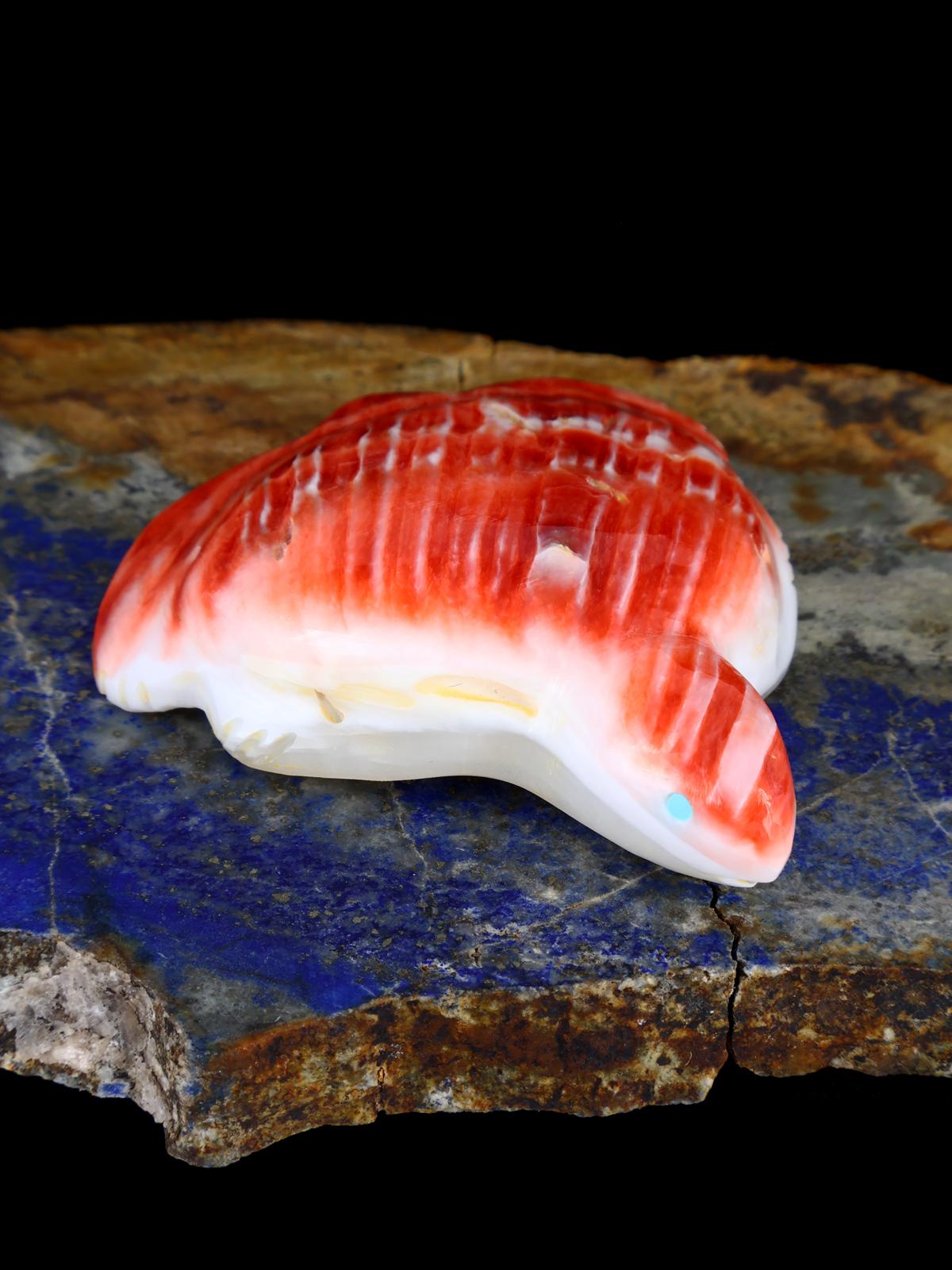 Spiny Oyster Turtle Zuni Fetish