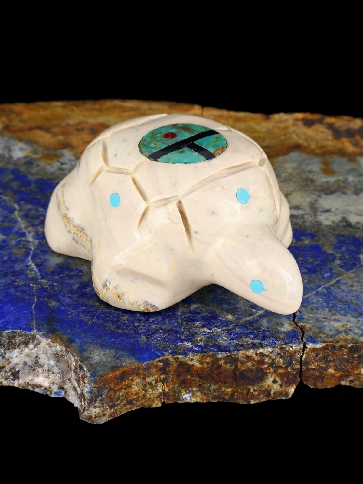 Serpentine Turtle Zuni Fetish