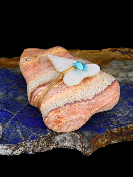 Rhyolite Grenouille Zuni Fétiche