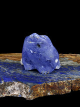 Sodalite Frog Zuni Fetish