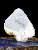 Hibou d'albâtre orange Zuni Fetish