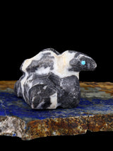 Zebra Marble Snake Zuni Fetish