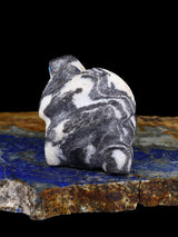 Zebra Marble Snake Zuni Fetish