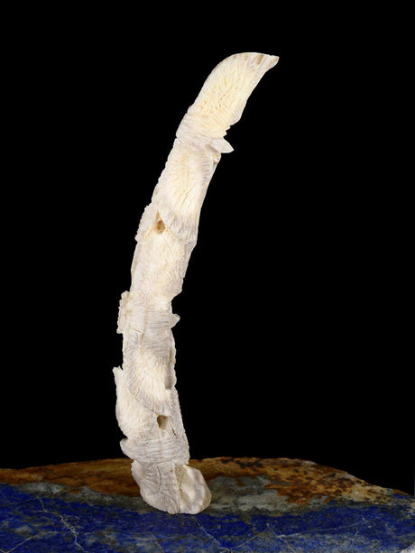 Antler Eagle Family Zuni Fetish