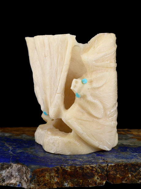 Antler Bat Family Zuni Fetish - PuebloDirect.com