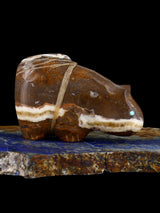 Marble Mountain Lion Zuni Fetish - PuebloDirect.com