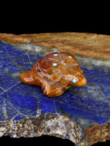 Onyx Turtle Zuni Fetish
