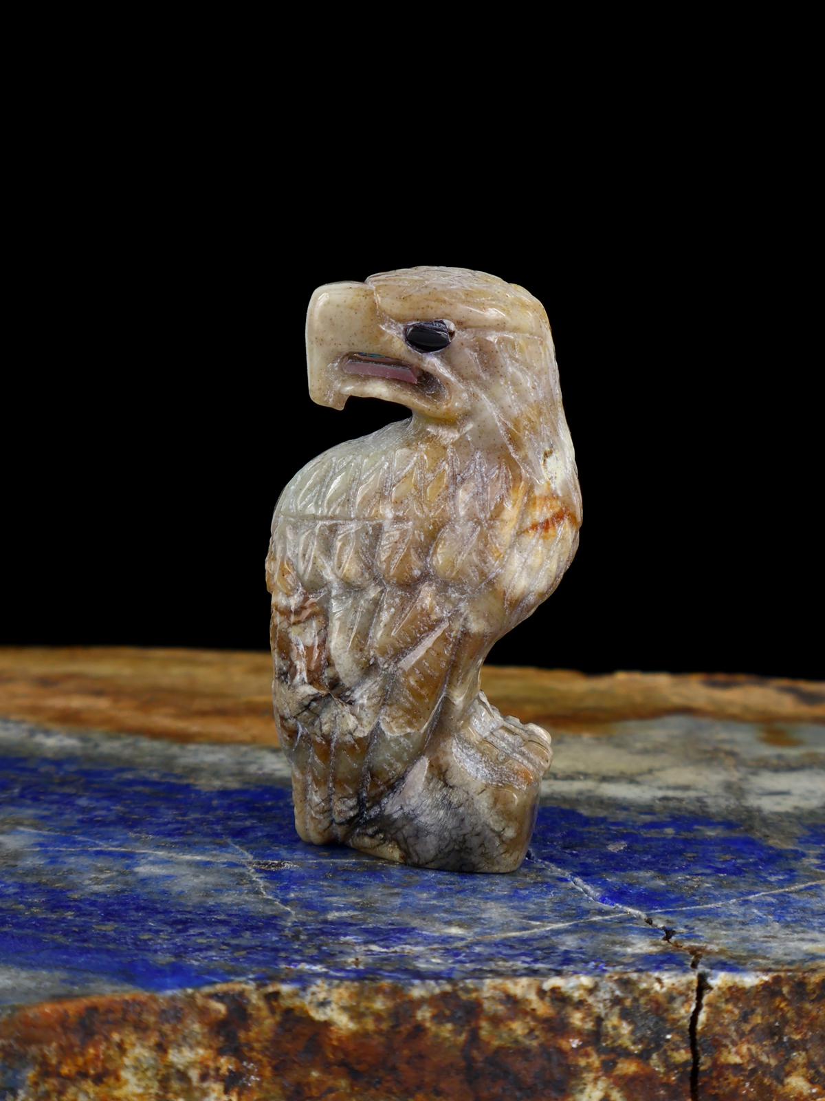 Picasso Marble Eagle Zuni Fetish