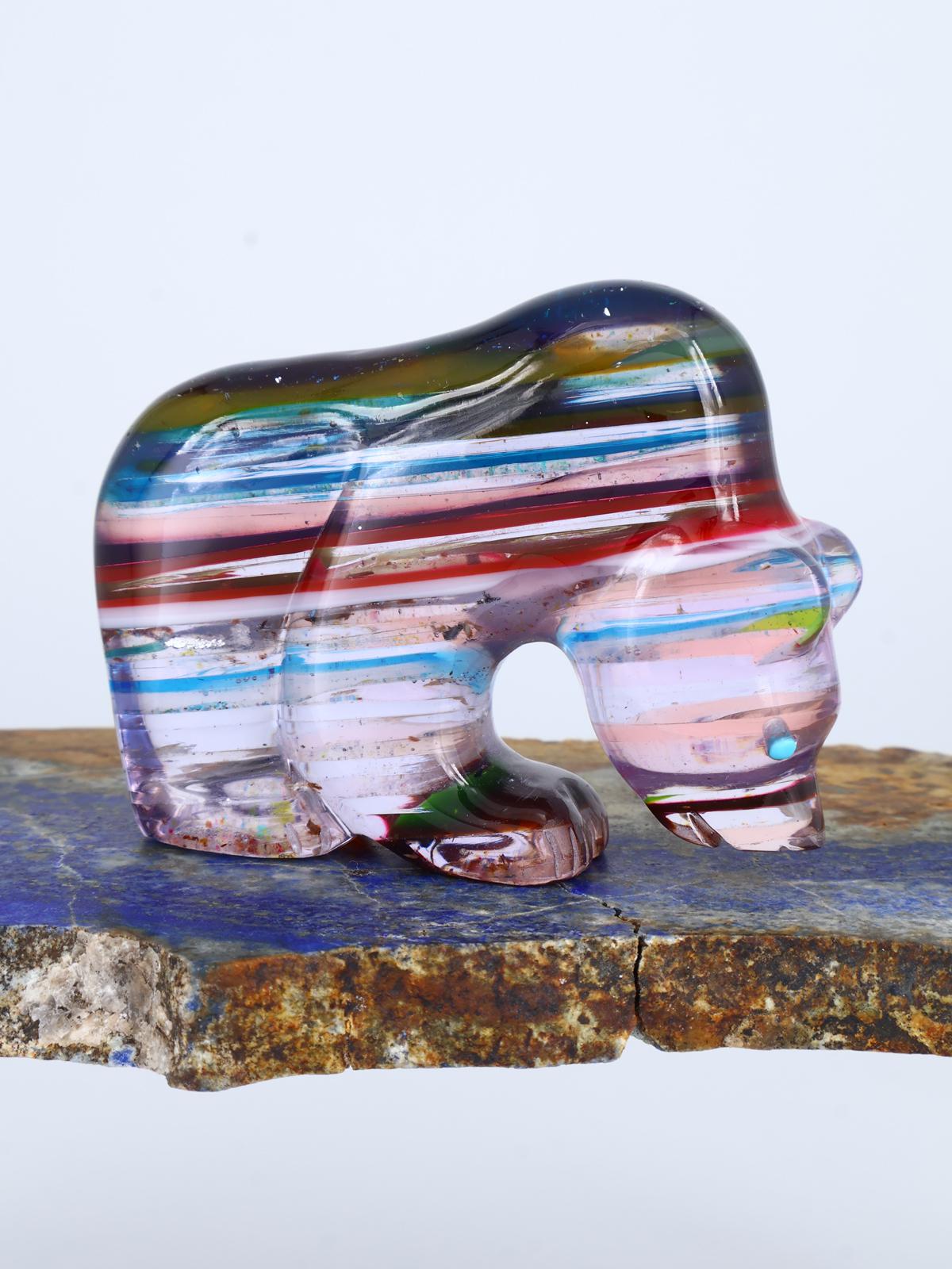 Surfite Bear Zuni Fetish