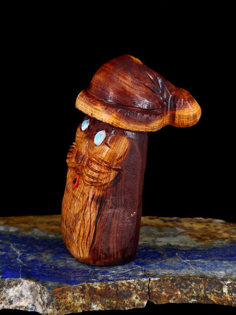 Wooden Santa Claus Zuni Fetish