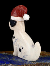Soapstone Christmas Dalmatian Zuni Fetish