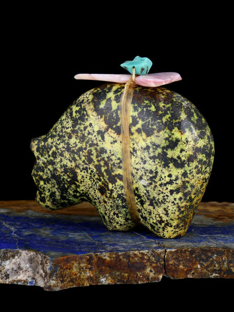 Serpentine Bear Zuni Fetish