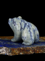 Serpentine Bear Zuni Fetish