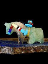Fluorite Horse Zuni Fetish